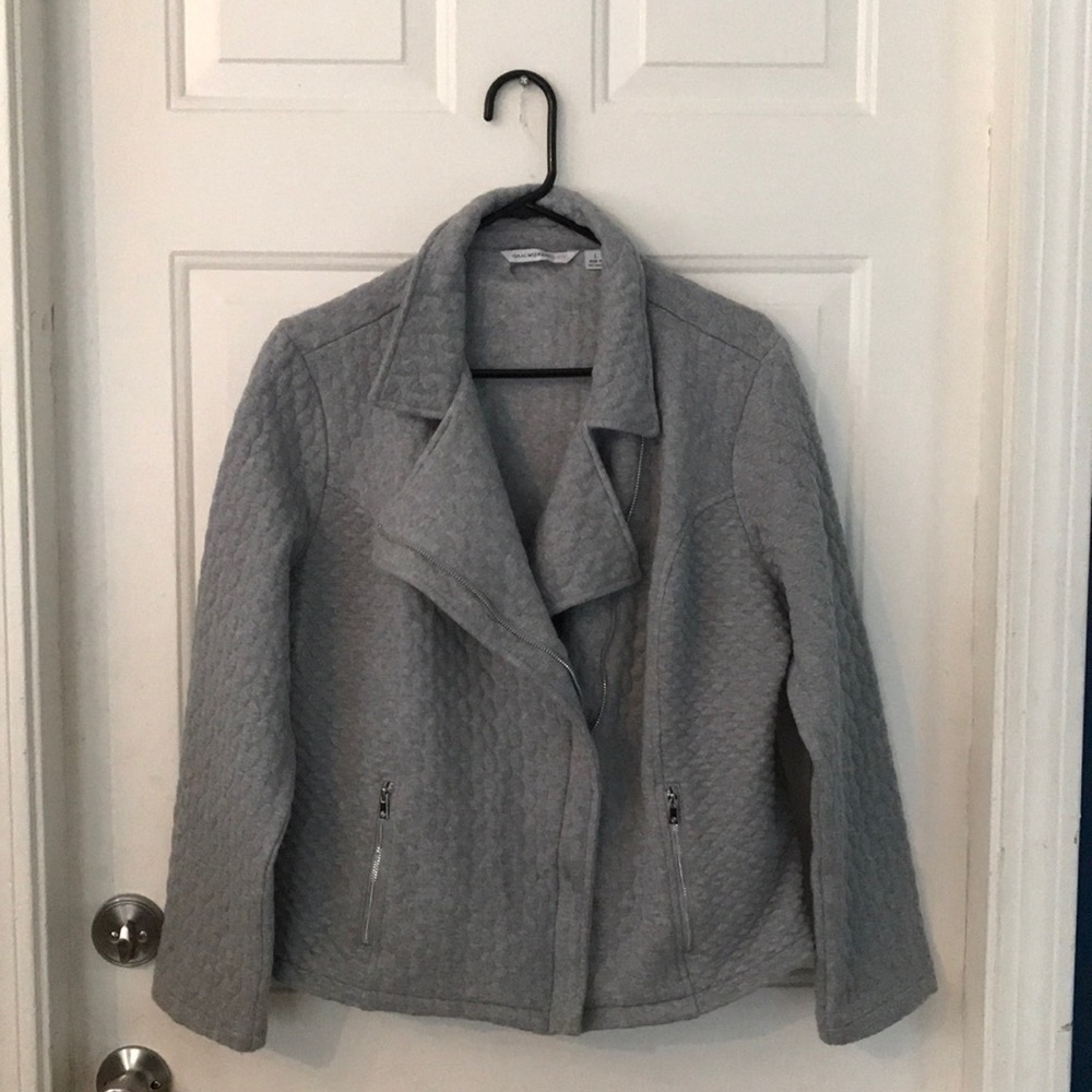 Issac Mizrah Live! Grey coat
